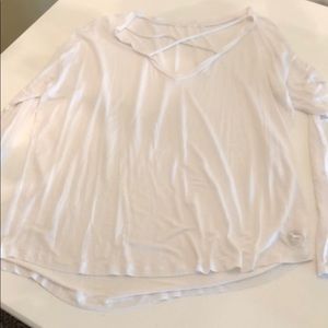 Victoria’s Secret Pink cross-over tee